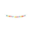 Picture of HAPPY BIRTHDAY FELT MIXED COLOURS BANNER 3M